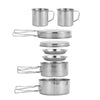 8 Piece Portable Camping Cooking Set